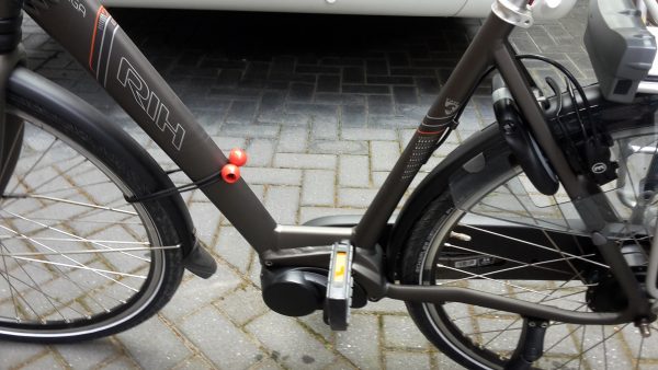 Voorwiel blokkering elektrische fiets